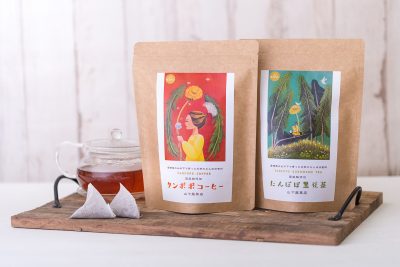 山下薬草店様、新商品「タンポポコーヒー」「たんぽぽ黒豆茶」発売されました！イメージ